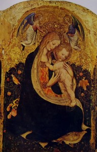 La Madonna della quaglia, cm. 50 x 33, Museo di Castelvecchio, Verona.